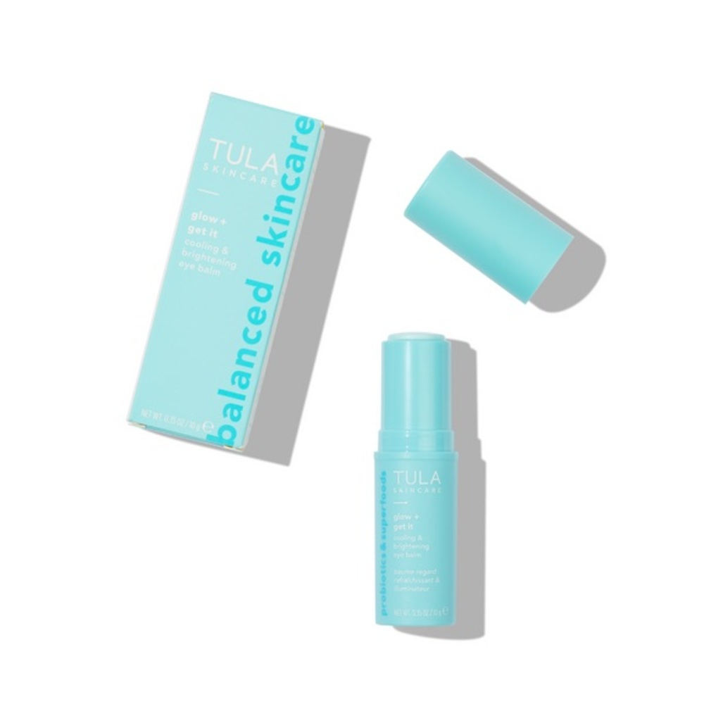 TULA SKINCARE Glow + Get It Cooling Eye Balm | NIB